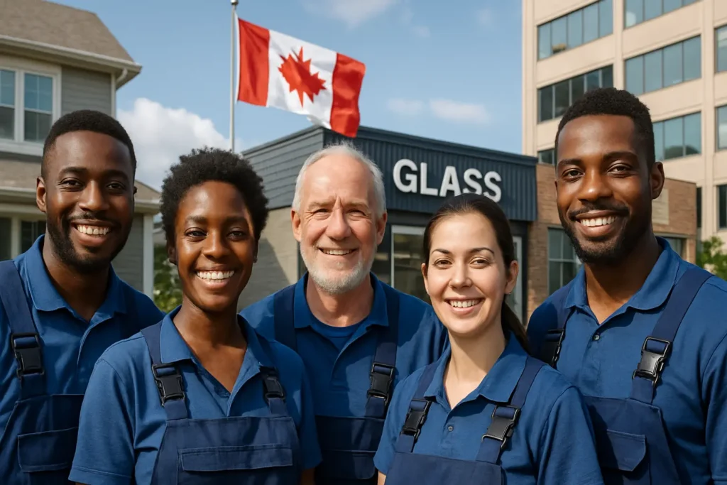 Windows Glass Repair replace one side pane glass Toronto residential window repair