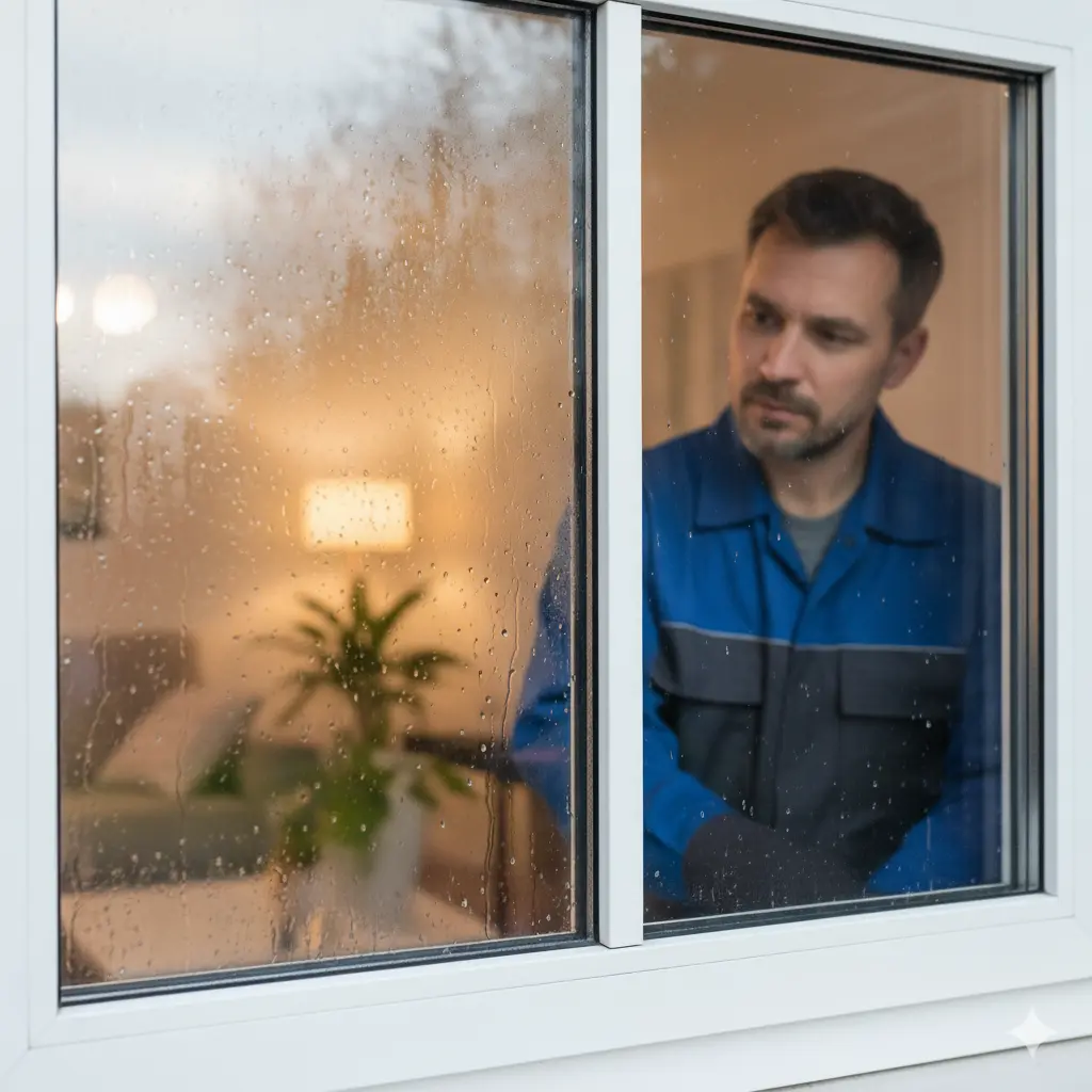 Foggy glass repair and replacement done by Window Glass Repair Canada